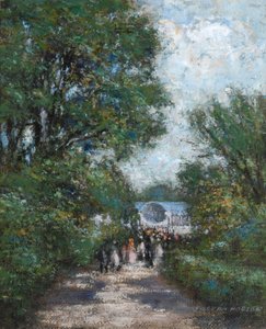リスターパーク、展覧会、1904年6月 作： Joseph Hobson