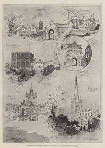 街を散策するノーリッチ大聖堂合唱団の再開 作： Joseph Holland Tringham
