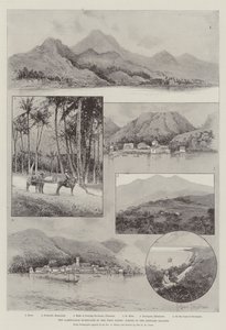 西インド諸島の悲惨なハリケーン、リーワード諸島の情景 作： Joseph Holland Tringham