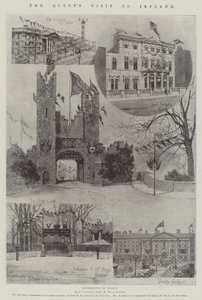女王のアイルランド訪問 作： Joseph Holland Tringham