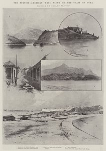 スペインとアメリカの戦争、キューバの海岸の眺め