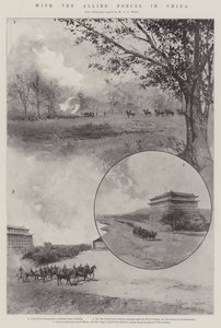 中国の連合軍と 作： Joseph Holland Tringham