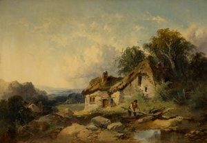 ヘイルシャムの近く、サセックス、1859 作： Joseph Horlor