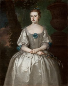 ハンナバブコックブールの肖像、1759（ペアについては183416を参照） 作： Joseph Jonathan Blackburn