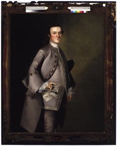 トーマスウェントワースの肖像、1761年 作： Joseph Jonathan Blackburn