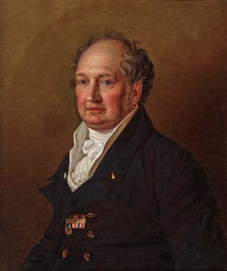 マクシミリアン 4 世ヨーゼフ、バイエルン選帝侯 (1756 年 - 1825 年) の肖像、1823 年。 作： Joseph Carl Stieler