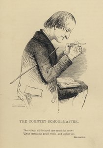 ケニー・メドウズThe Country Schoolmaster」（彫刻