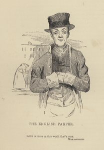 ケニー・メドウズThe English Pauper」（エングレービング 作： Joseph Kenny (after) Meadows