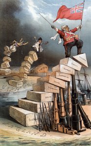 歴史は繰り返される、1885 作： Joseph Keppler