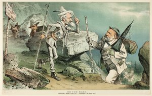 オン・ザ・ロード、パックより 作： Joseph Keppler