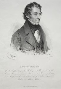 アントン・ヘイン博士の肖像、1840年。