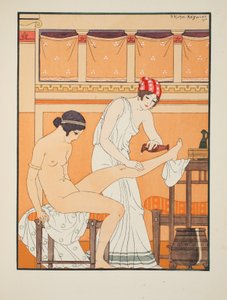 そして、香りのよい薔薇を塗ってください、「ヒポクラテスの作品」、1934年のイラスト