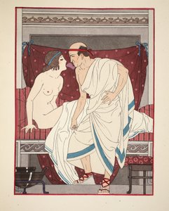 青年の息吹、「ヒポクラテスの作品」、1934年のイラスト 作： Joseph Kuhn Regnier