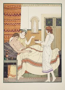 アンヴァリッドブロス、1934年「ヒポクラテス全集」のイラスト 作： Joseph Kuhn Regnier