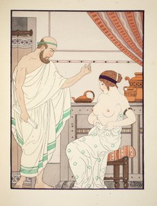 身体検査、「ヒポクラテスの作品」からのイラスト、1934 作： Joseph Kuhn Regnier