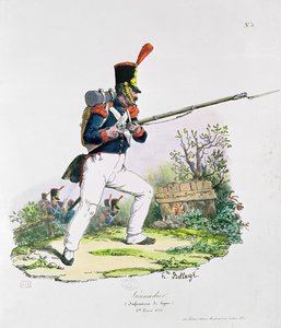 グレナディアガード 作： Joseph Louis Hippolyte Bellange