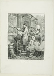 芸術はどれほど美しいか、クロッキーのリトグラフから... 1823 作： Joseph Louis Hippolyte Bellange