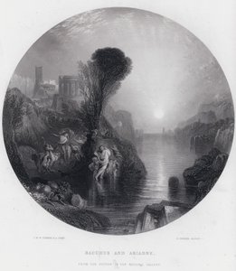 バッカスとアリアドネ(彫刻) 作： Joseph Mallord William (after) Turner