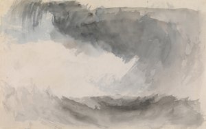 海の嵐 作： Joseph Mallord William Turner