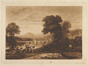 APULEIUSの未発表の版を求めたApuleia、ブックスタディ、1813-23年。 作： Joseph Mallord William Turner