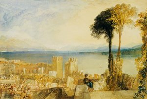 アロナ、マッジョーレ湖 作： Joseph Mallord William Turner