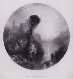 バッカスとアリアドネ 作： Joseph Mallord William Turner