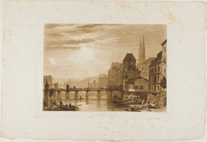 バーゼル、Book of Studies のプレート 5 作： Joseph Mallord William Turner