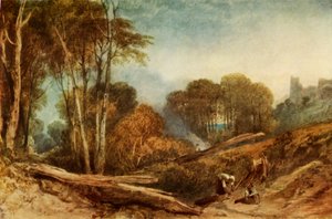 ビーストン城、チェシャー、c1839、1934。DELETE参照0580035323 作： Joseph Mallord William Turner