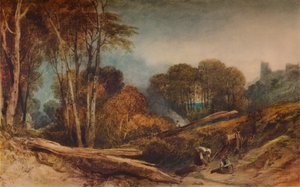 ビーストン城、チェシャー、c1839、1938 作： Joseph Mallord William Turner