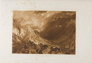 ベン・アーサー、Book of Studies のプレート 69 作： Joseph Mallord William Turner