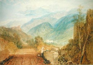 ボンネビル、1803年頃（紙に水彩画） 作： Joseph Mallord William Turner