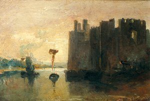 「カナーボン城」 作： Joseph Mallord William Turner