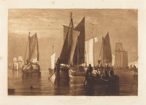 落ち着いて 作： Joseph Mallord William Turner