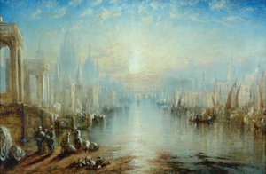カプリッチョ、ヴェネツィア 作： Joseph Mallord William Turner