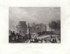ナント城 作： Joseph Mallord William Turner