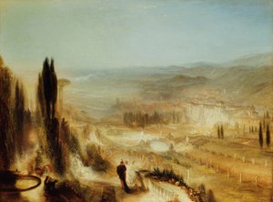 彼の別荘でのキケロ、1839年頃 作： Joseph Mallord William Turner