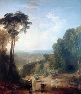 Crossing the Brook、c1815 作： Joseph Mallord William Turner