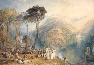 ダートマスコーブ（紙にトイレ） 作： Joseph Mallord William Turner