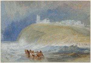 ダンウィッチ、サフォーク、1827年頃（紙に水彩画） 作： Joseph Mallord William Turner