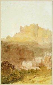 ダラム城（紙に水彩） 作： Joseph Mallord William Turner