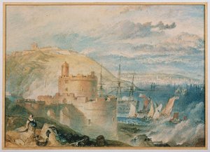ファルマス港、1825年