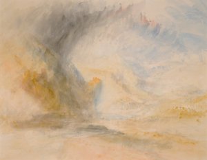 聖ゴートの足」1842年頃（紙に水彩画