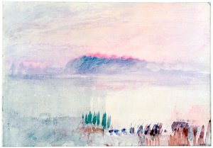 1841年のローザンヌでの葬儀 作： Joseph Mallord William Turner