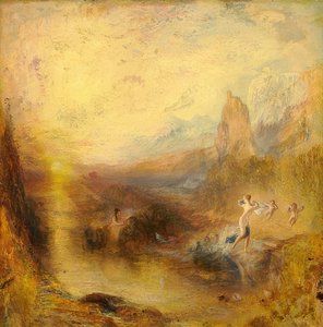 緑内障と非難。 1841 作： Joseph Mallord William Turner