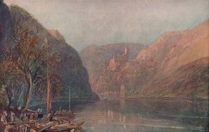 ゴアハウゼンとカッツ城、1909 作： Joseph Mallord William Turner