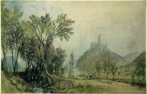 ゲースバーグとホッホクロイツ 作： Joseph Mallord William Turner