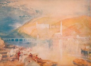 ハイデルベルク-サンセット、c1840、1918 作： Joseph Mallord William Turner
