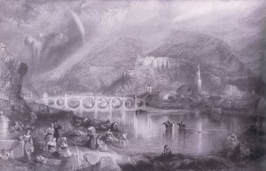 ハイデルベルク、Bibbbys Annual、1916〜1917 作： Joseph Mallord William Turner