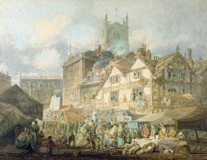 ハイグリーン、クイーンスクエア、ウルヴァーハンプトン、1795 作： Joseph Mallord William Turner
