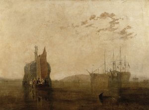 タマルのハルク、1812年 作： Joseph Mallord William Turner